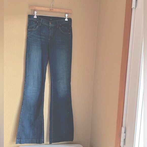 Citizens of Humanity Hutton Jeans 28 Medium Rise Wide Leg - Picture 3 of 13